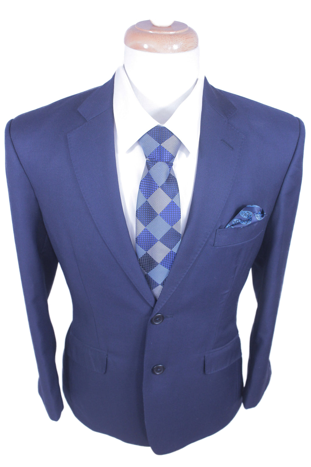 NAVY BLUE 2 PIECE SUIT