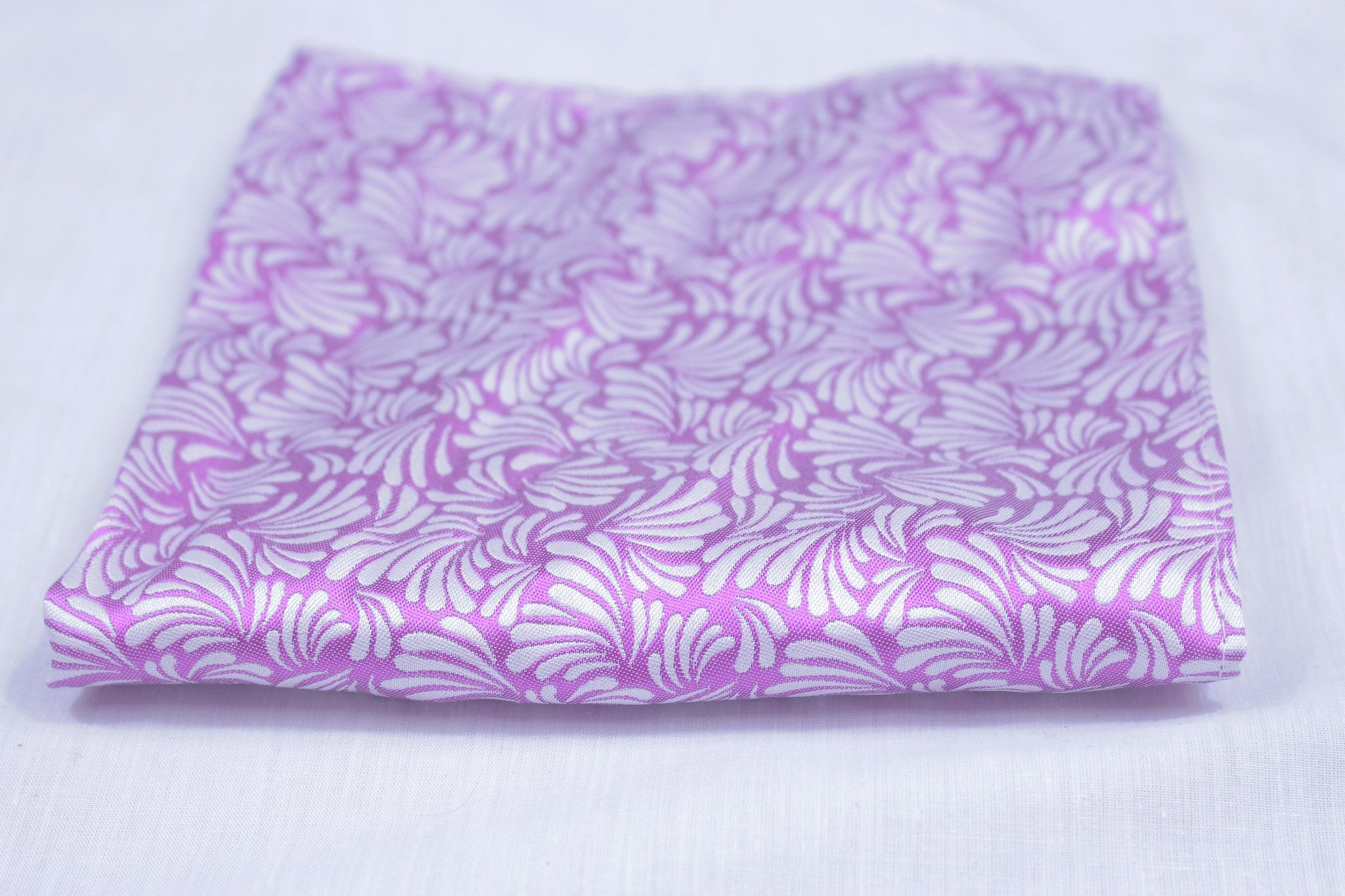 PINK FUSION 100% SILK POCKET SQUARE