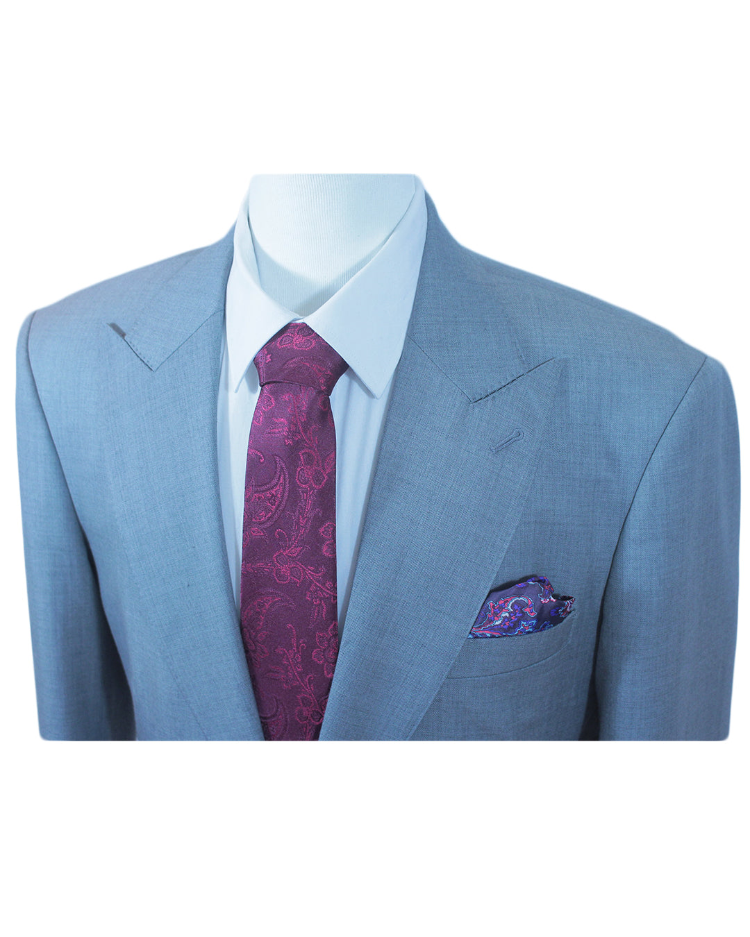 POWDER GREY 2 PIECE SUIT